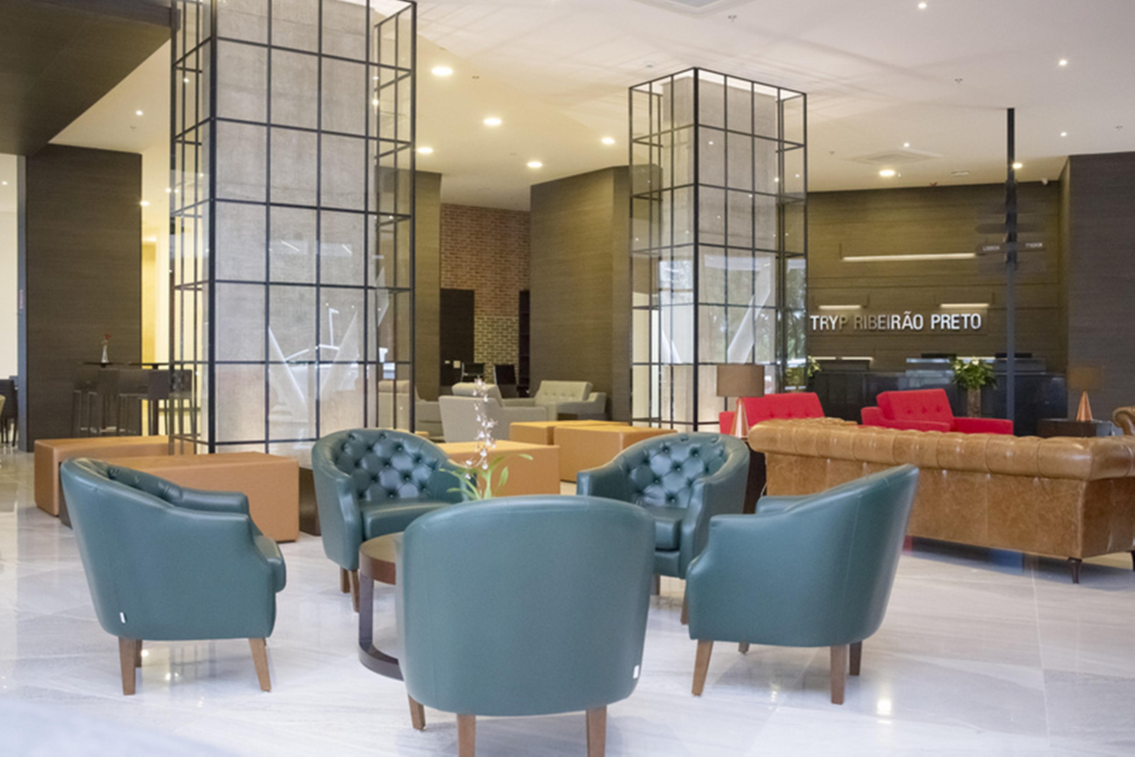 Tryp By Wyndham Ribeirao Preto Hotel Exterior photo Lobby